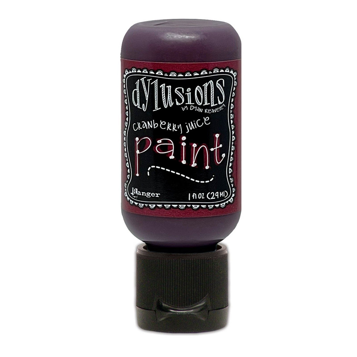 Ranger Ink Ranger • Dylusions Paints Bouteille à bouchon rabattable Jus de canneberge 29 ml