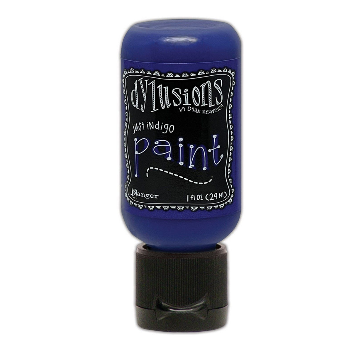 Ranger Ink Ranger • Dylusions Paints Flacon à bouchon rabattable juste indigo 29 ml