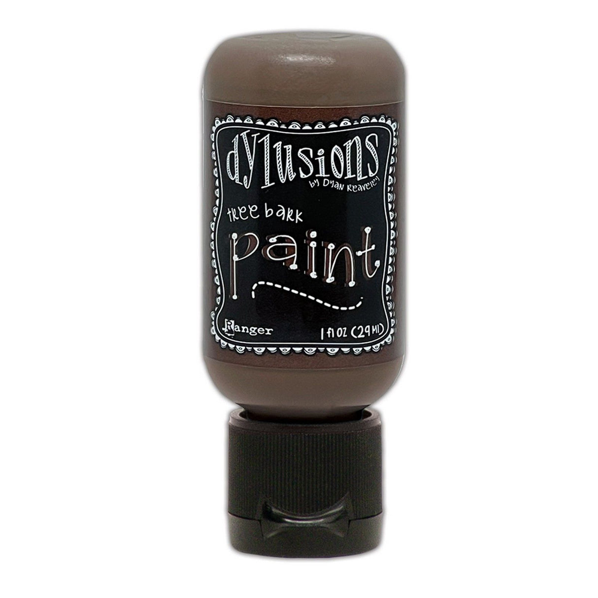 Ranger Ink Ranger • Dylusions Paints Bouteille à bouchon rabattable écorce d'arbre 29 ml
