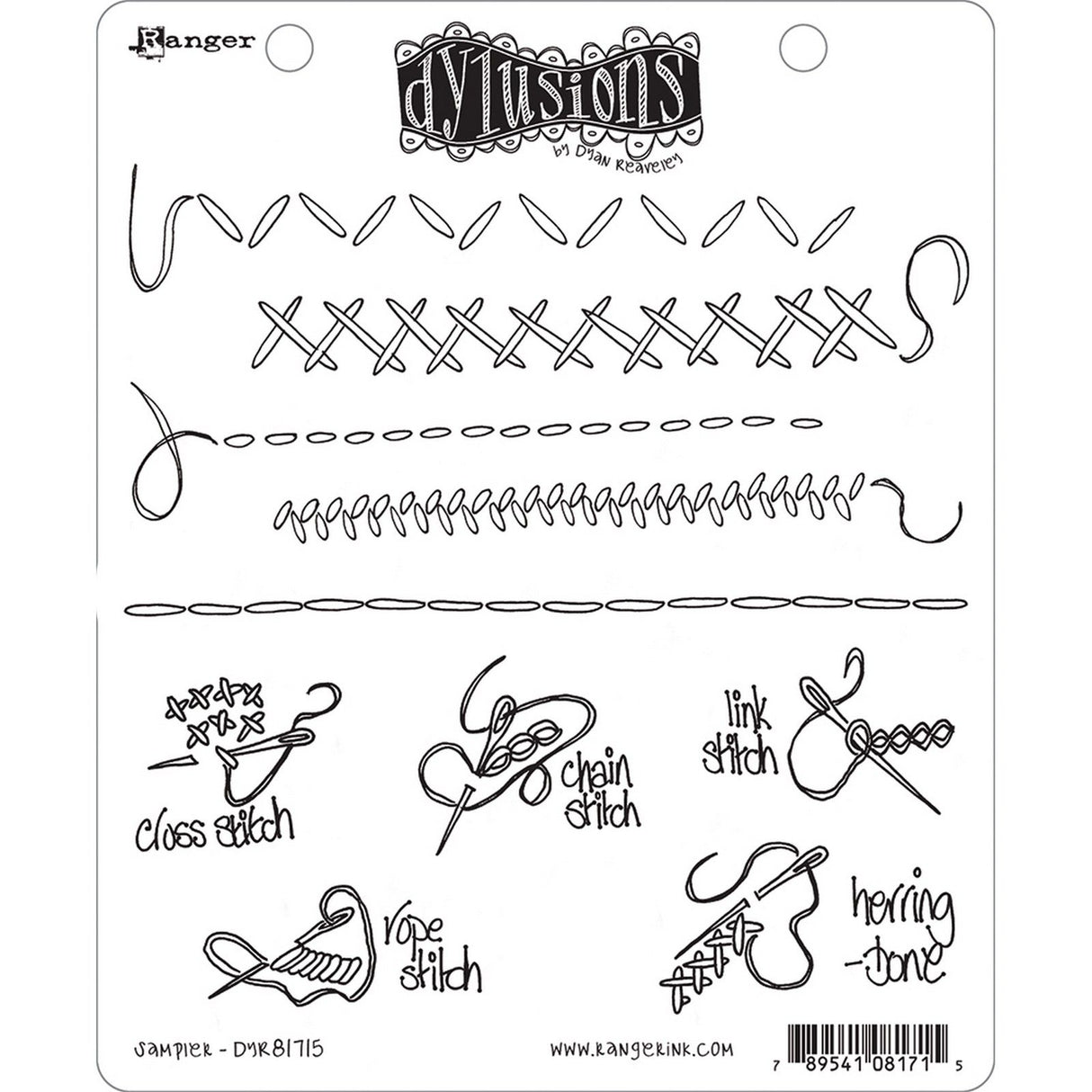 Ranger Ink Ranger • Échantillonneur de tampons adhésifs Dylusions
