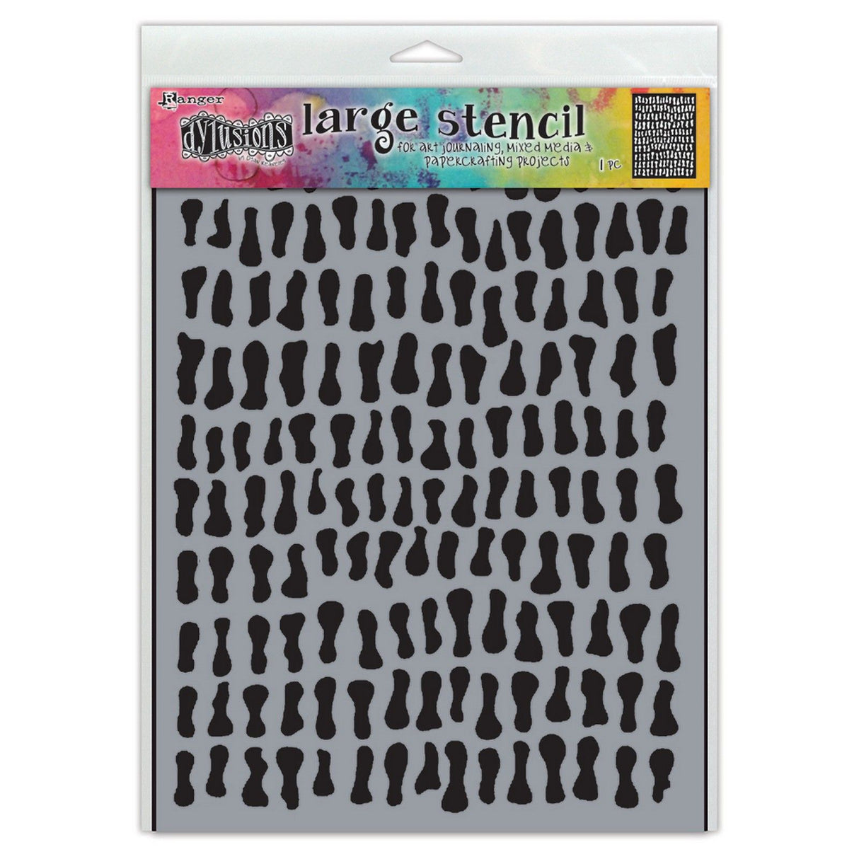 Ranger ink ranger • pochoirs dylusions pépites d'or grandes