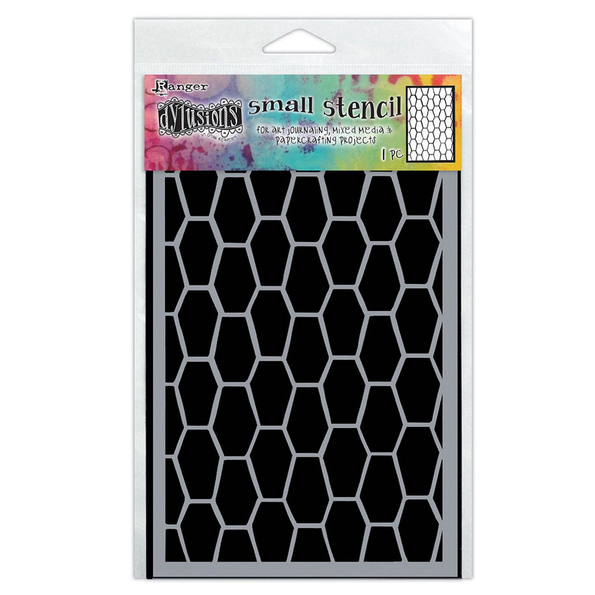 Ranger ink ranger • pochoir cercueils dylusions 12,7x20,32cm