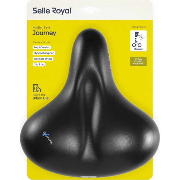 Saddle SR Premium Journey Délosé noir