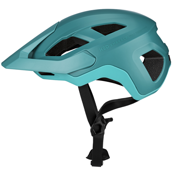 Ked casque de vélo embrasser l (58-62cm) - bleu-vert mat