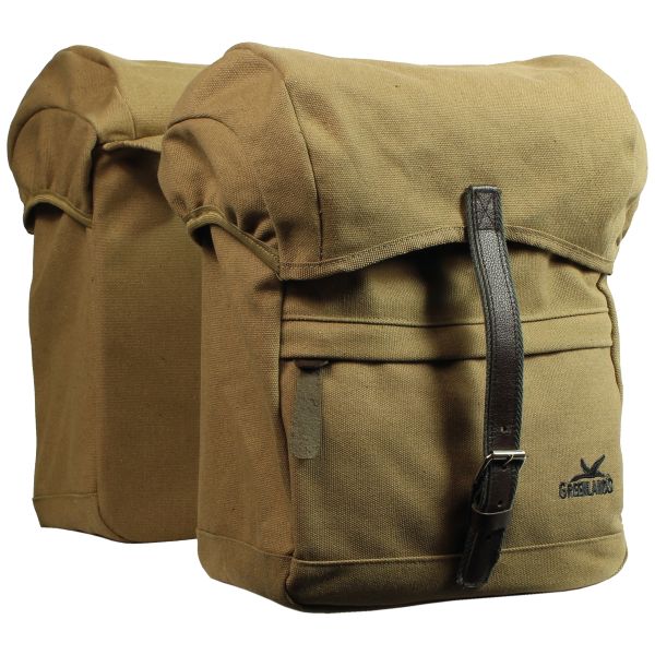Sac de voyage double sac de vélo Greenlands 40 litres 30 x 37 x 17 cm - couleur sable