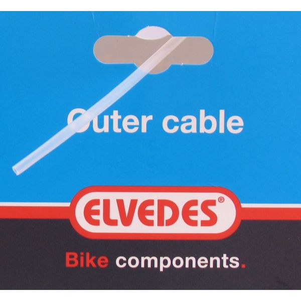 Inliner pour le tuyau de frein Elvedes Ø2.0 2,6 mm HDPE - blanc (25 mètres)
