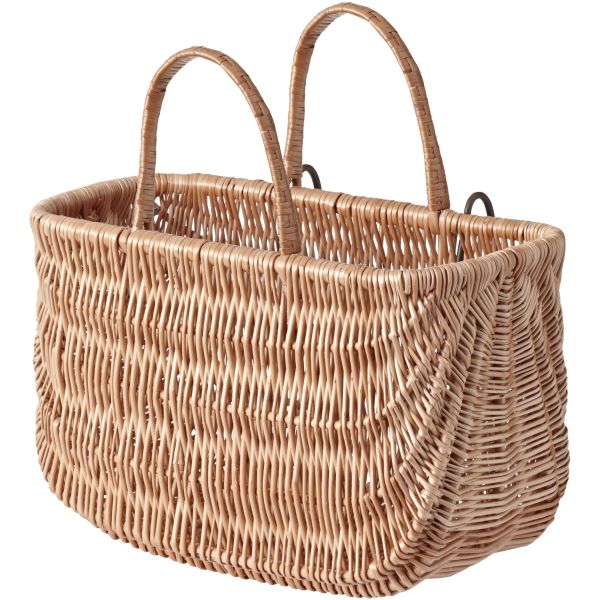 Basil Swing - Panier de vélo - avant ou à l'arrière - Nature