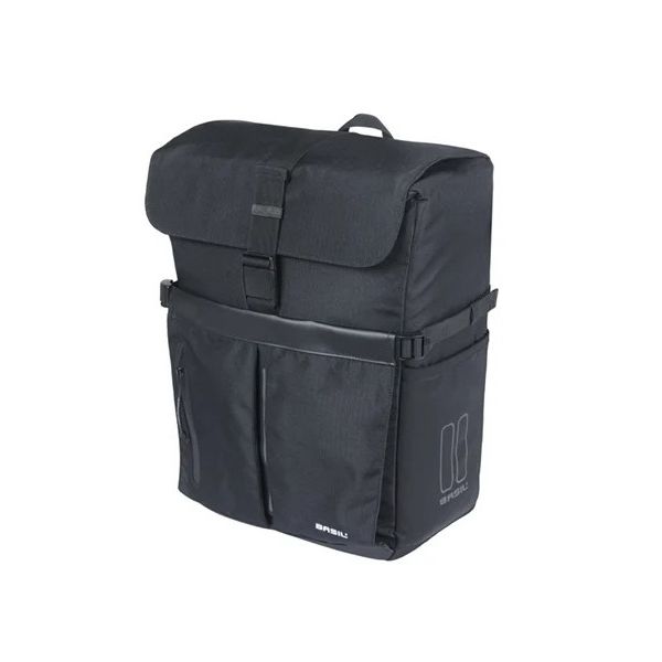Basil sac à bandoulière pour vélo move mik studs 14 litres 14 x 24 x 34 cm - noir