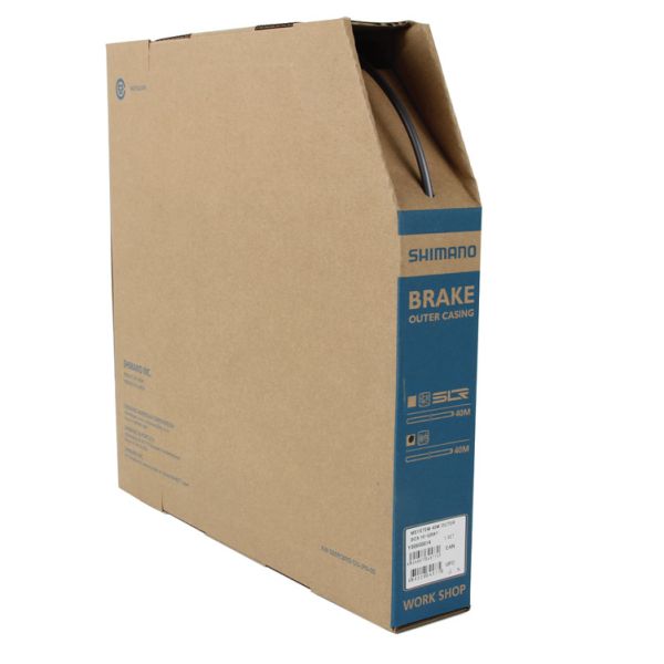 Shimano câble extérieur de frein m-system vtt ø5,0mm 40 mètres - gris