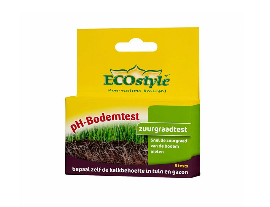 Test de sol Ecostyle - Test d'acidité pH - 8 pcs