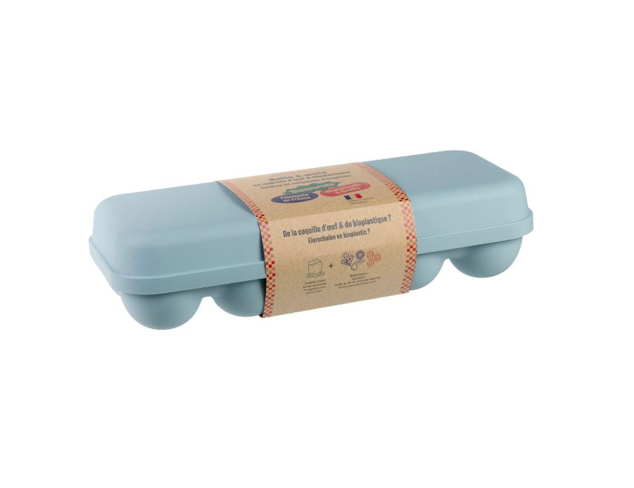 Ah! Tableau! Boîte d'oeufs pour 10 œufs bleu