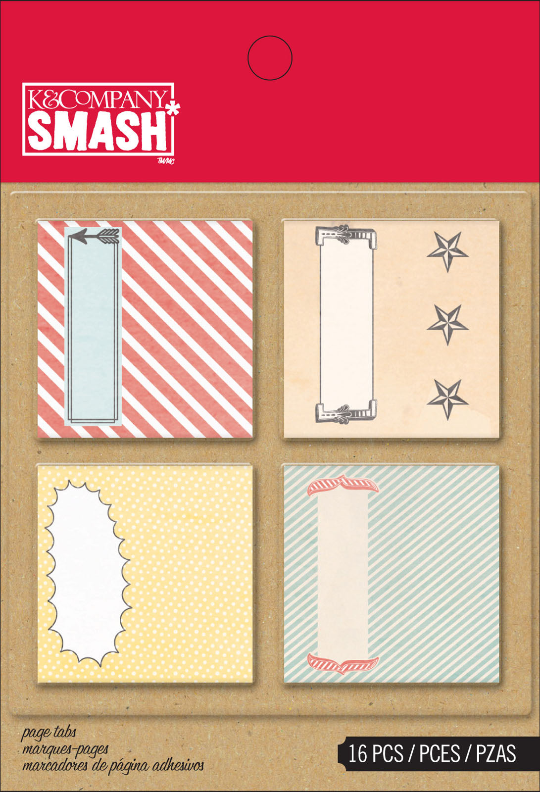 K company smash • paper tabs