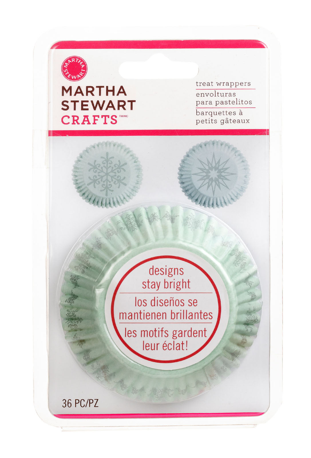 Martha Stewart • Emballages de friandises Frosty Elegant