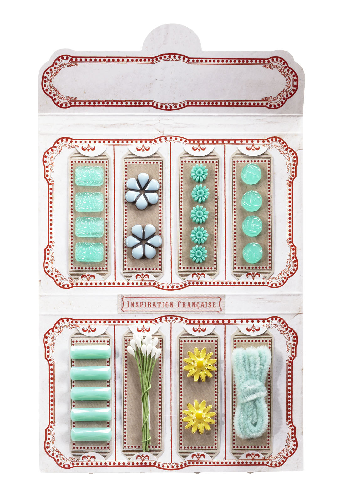Jolee's boutique • kit d'embellissements notion turquoise