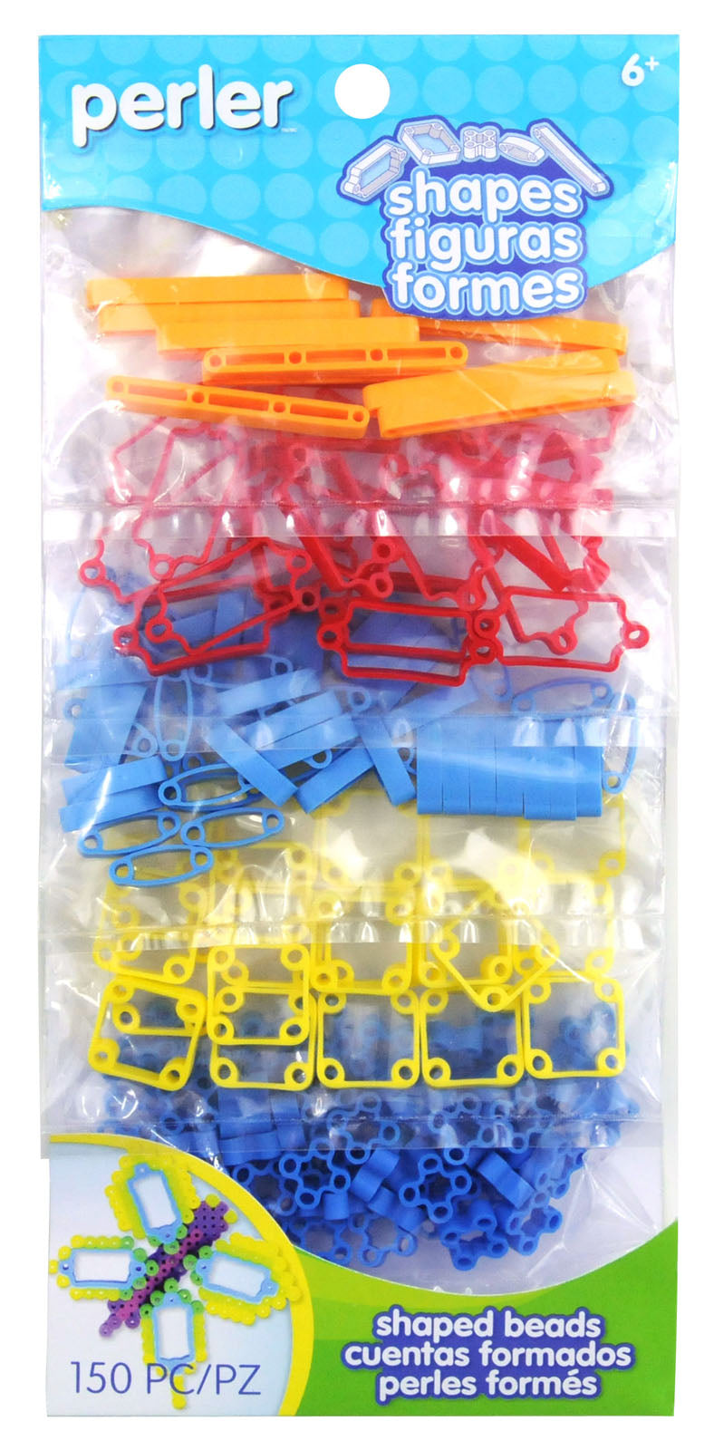 Perler • Formes de perles thermocollantes mélange primaire