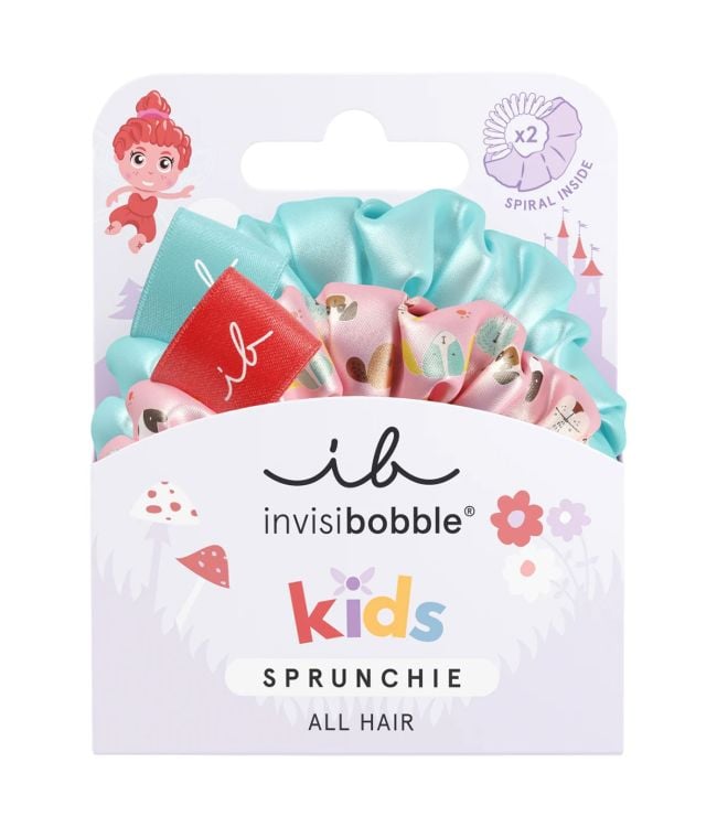 Invisibobble enfants sprunchie slim chiot amour 2pcs.