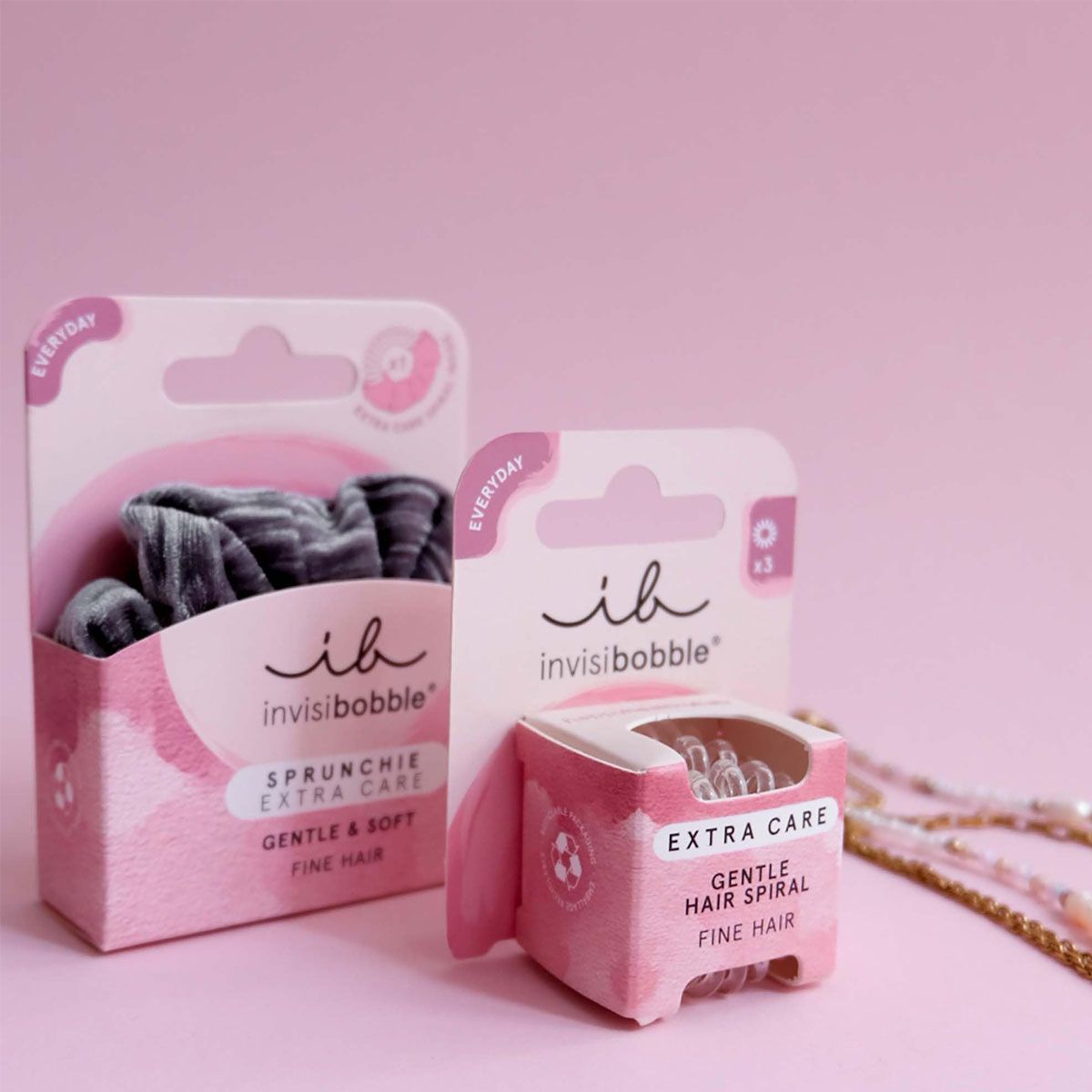 Invisibobble sprunchie soin supplémentaire doux comme de la soie