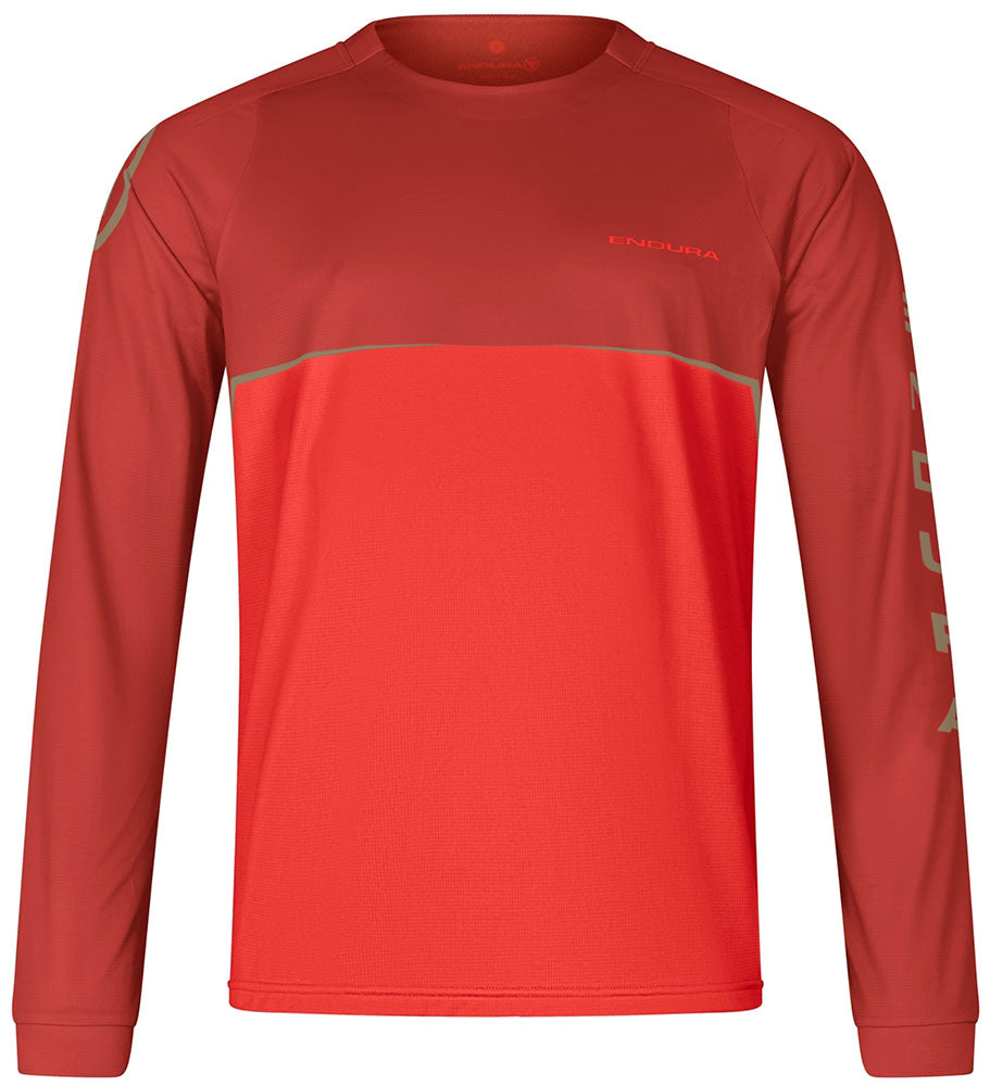 Endura core imprimé - chemise vtt à manches longues