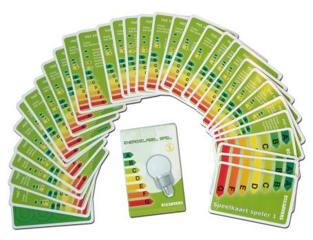 Jeu de cartes Ecosavers - le jeu d'étiquette énergétique