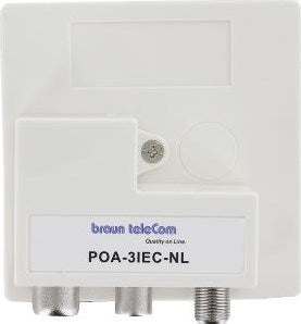 Enzo Braun Telecom Distributeur de modem radio-TV POA 3 IEC-NL - 2080030