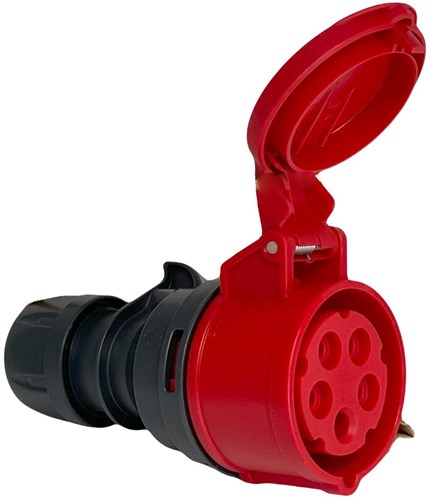 Enzo cee 5p 16a 400vcontra rouge - 6315158