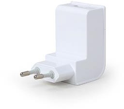 Enzo Chargeur USB coudé blanc 2100ma - 9540302