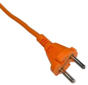 Rallonge Enzo | pvc | orange | 2x1qmm | 10m - 1167045