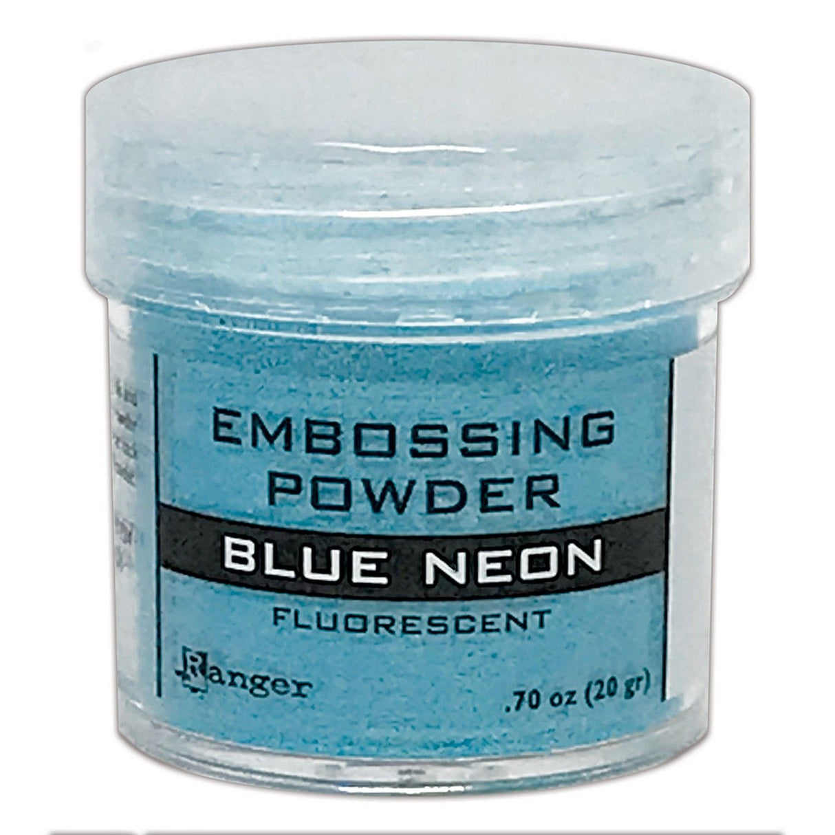 Ranger encre ranger • poudre à gaufrer bleu fluo