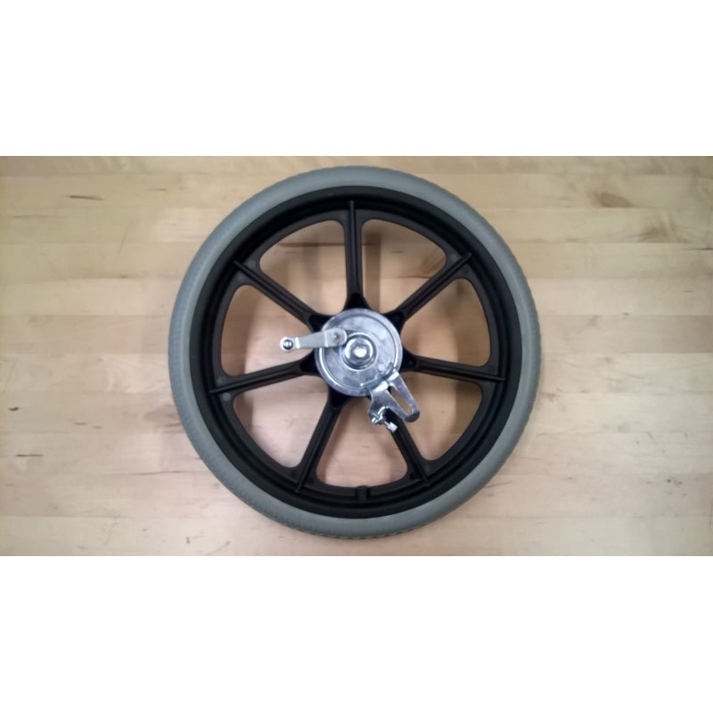 Tire Esla roue avant complète 16 solide