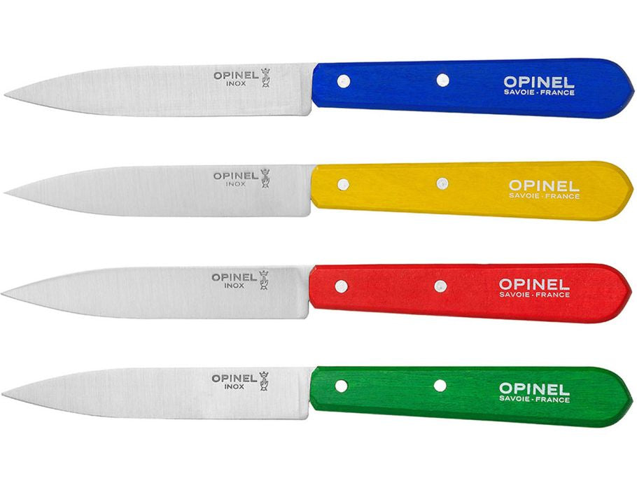 Couteaux de cuisine d'opinion - Ensemble de 4 couleurs - n ° 112