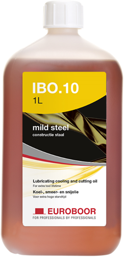 Euroboor smeer- en koelolie ibo.10 | voor ongelegeerd staal | 1 liter - ibo.1001