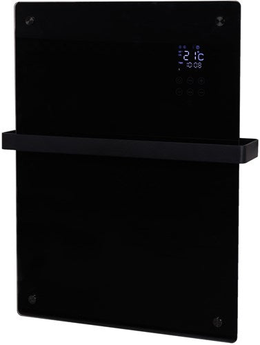 Eurom alutherm sani 800 glass wifi black - 361247