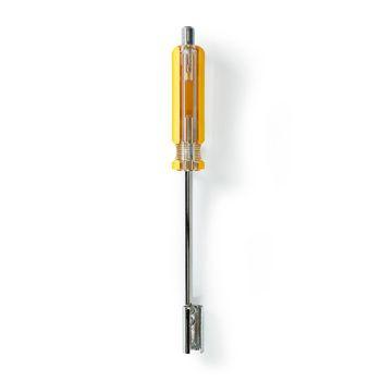 Nedis csgg49550ye tournevis connecteur f en acier