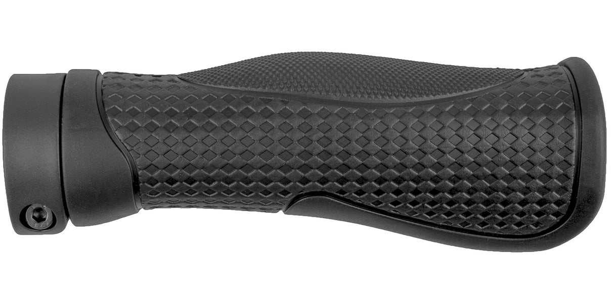 Poignée Ergo à base de nuages M-Wave Set 130 mm avec confirmation de vis Black