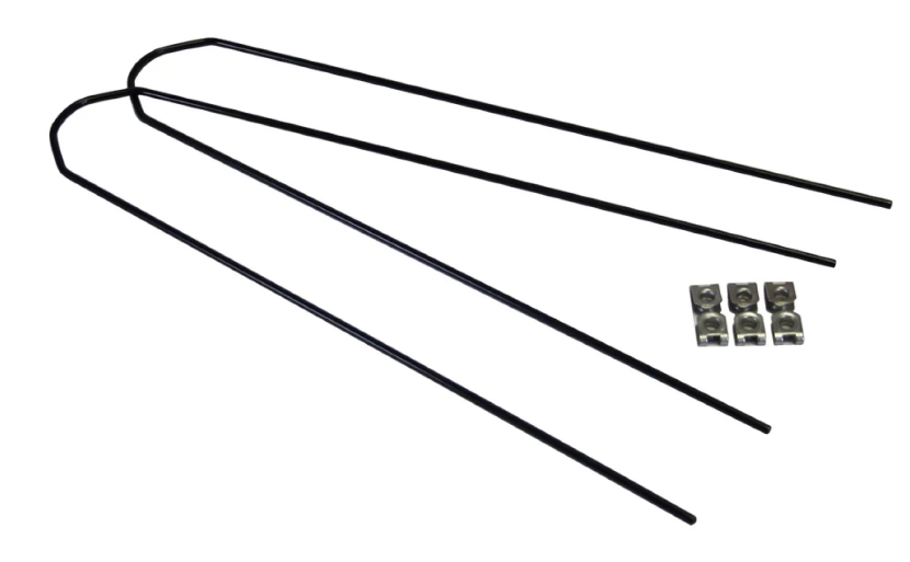 KGS Fender Stin Set Inox 28 pouces avec des clips noirs