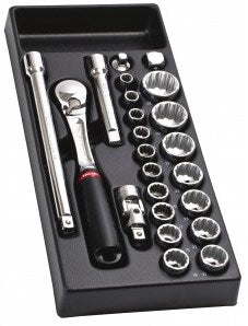 Module Facom prises 12 faces 1 2 et accessoires - mod.sl112
