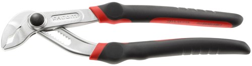 Facom Pince multiprise avec charnière passante et serrure 250 mm - chromée, bi-matière - 181a.25cpepb