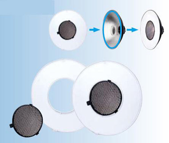 FALCON EYES DIFFUSER + GRID CDH-68-3 pour SR-68T