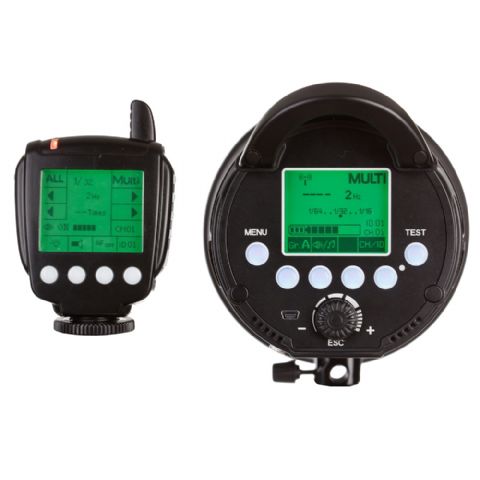 Falcon Eyes TTL Studioflitser Satel Two on Battery for Canon