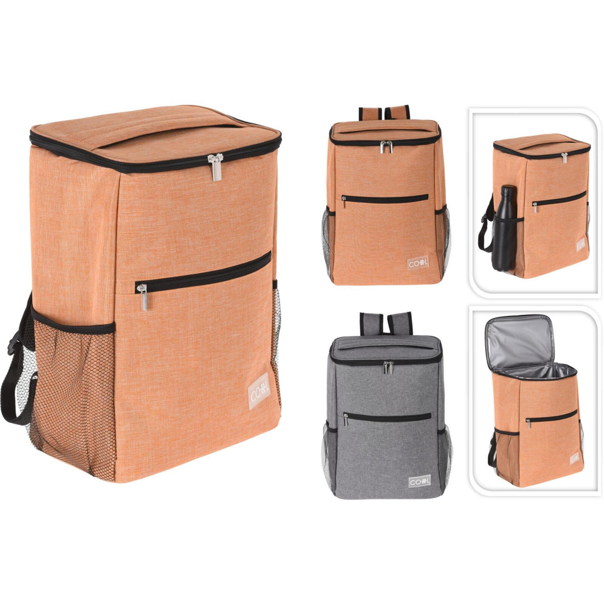 Sac isotherme divers 42x30x19cm 2 couleurs différentes