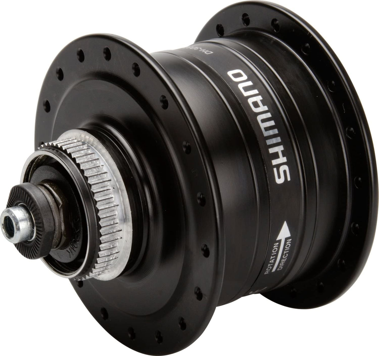 Shimano dh-3d37-qr dynamo de moyeu 32g disque de décrochage 6v 3 watts noir