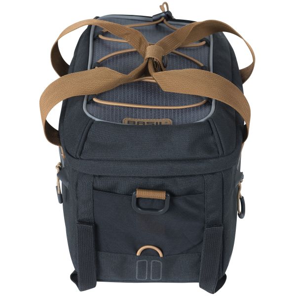 Basil Miles Trunkbag - Sac de comportement des bagages - Unisexe - Bicycles - Black