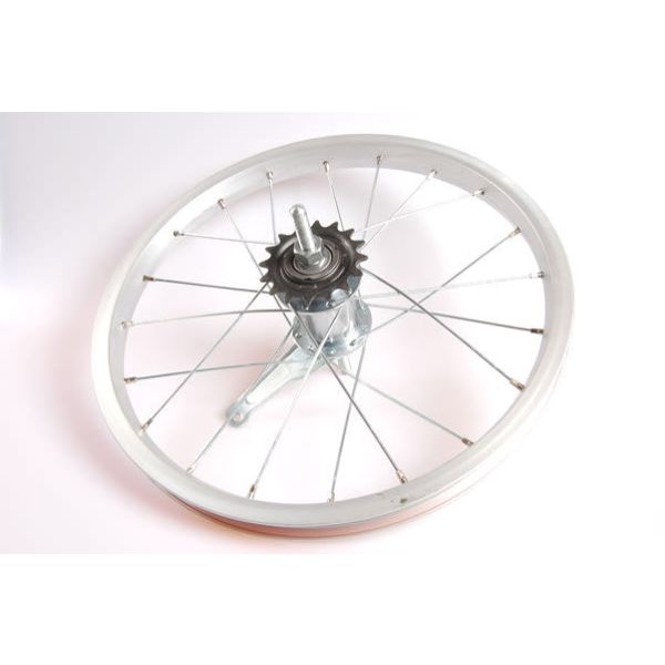 Roue arrière 16 x 1,75 aluminium avec moyeu de frein favorable