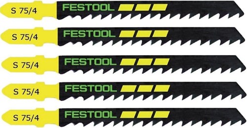 Festool accessoires lame de scie sauteuse s 75 4 5 | 5 pièces | 486546