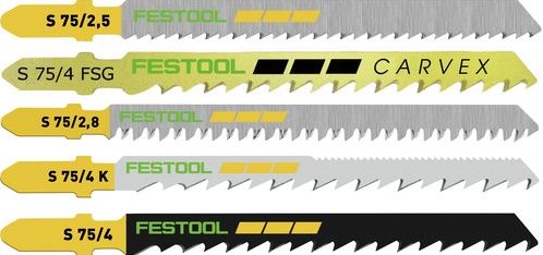 Festool accessoires jeu de lames de scie sauteuse sts-sort 25 w - 204275
