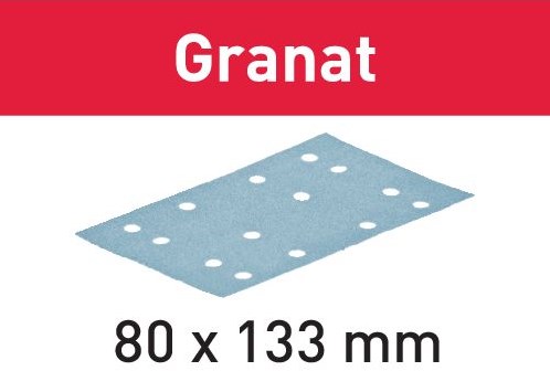 Festool accessoires granat stf 80x133 p40 gr 10 bandes abrasives | 497127