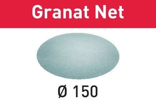 Festool accessoires netschuurmateriaal stf d150 p320 gr net 50 granat net - 203310