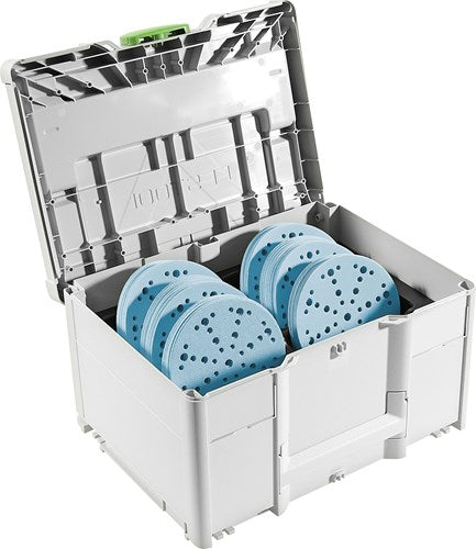 Festool sys-stf d150 gr-set matériau abrasif systainer³ - 578192