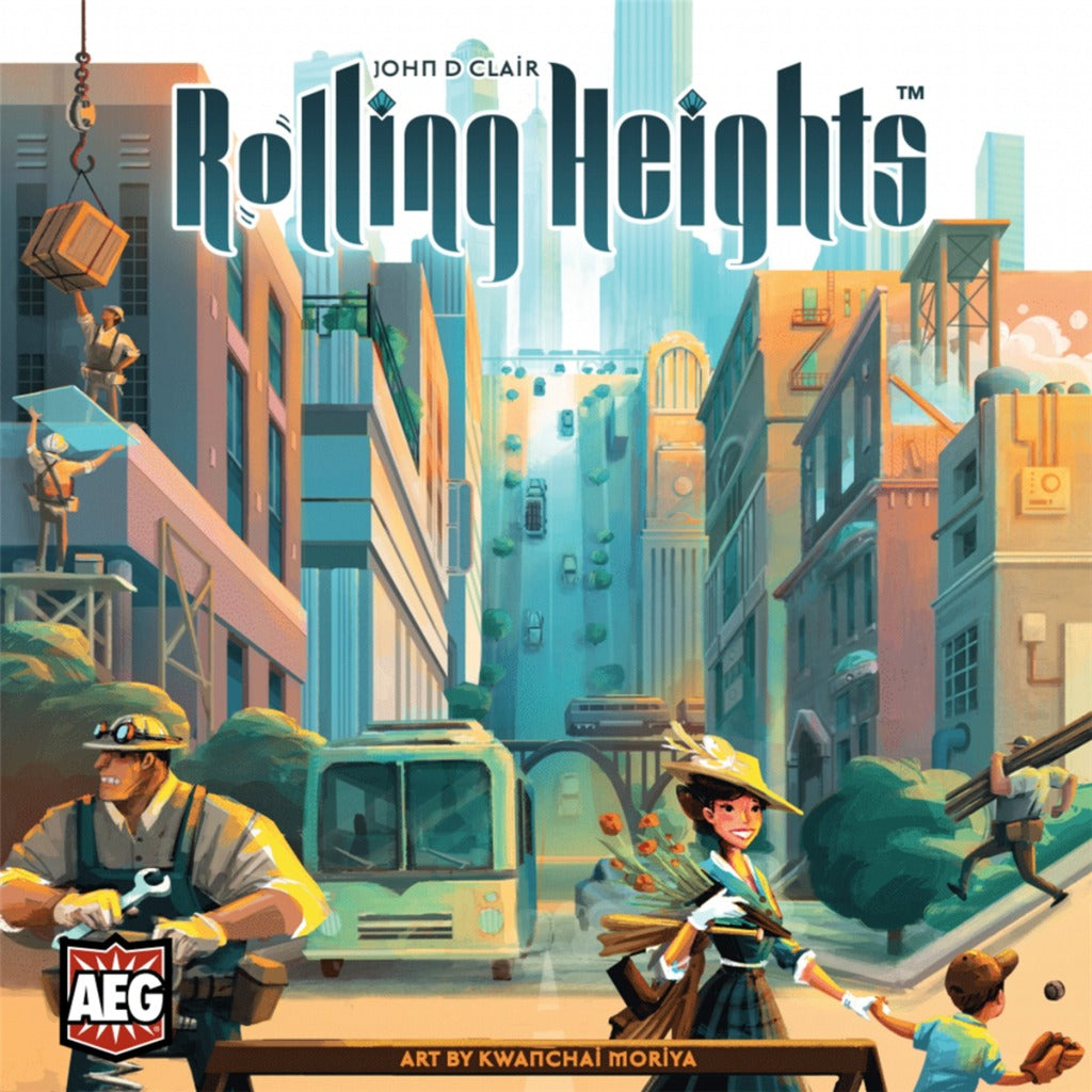 Jeu de société European Player Network Rolling Heights (anglais, 1 à 4 joueurs, 60 minutes, à partir de 14 ans)