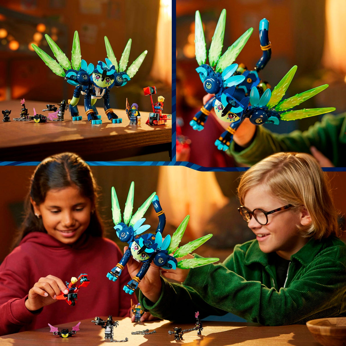 Lego dreamzzz - jouet de construction Zoey et Zian le chat hibou (71476)